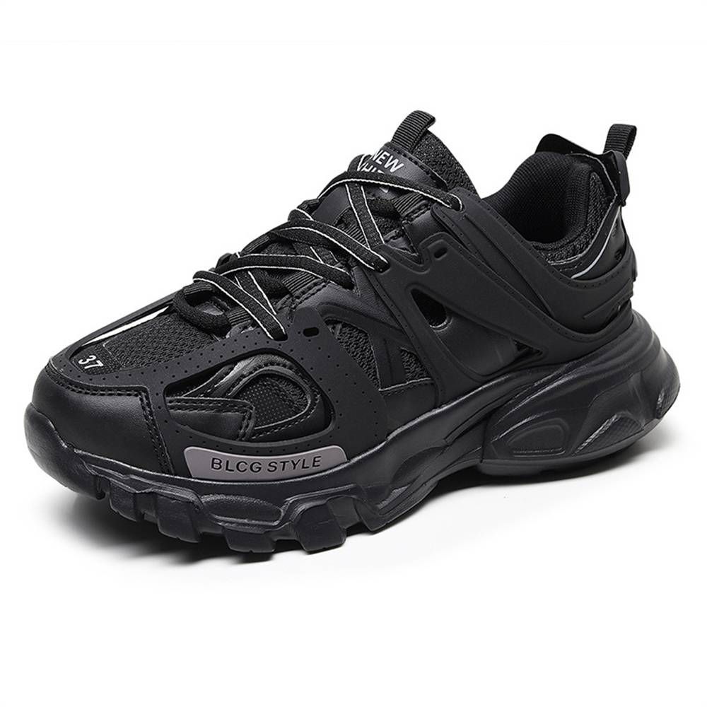 New 2025 Fashion Sneakers Women Men Mesh Breathable Thick Sole Non-Slip Wear-Resistant Running Shoes 36-44_desvips.com