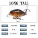 Lure Bait Rock Fat Man 4cm/4.6g Black Three Hooks Plastic Simulation Fish Bait Hard Bait Bait Fishing Gear_desvips.com