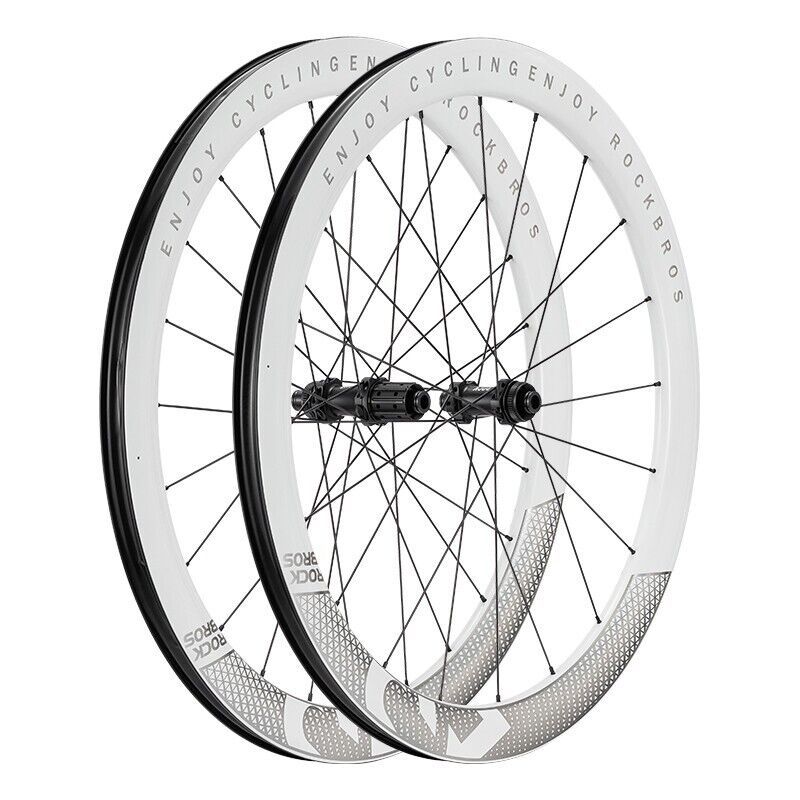 ROCKBROS Bicycle 700C Rims Wheelset Carbon Fiber Bicycle Wheels 36T/50MM_desvips.com