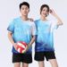 2024 Table Tennis Badminton Tennis Recreational Sports Clothing Summer New Breathable Sweat Absorbent Ball Clothing Men_desvips.com