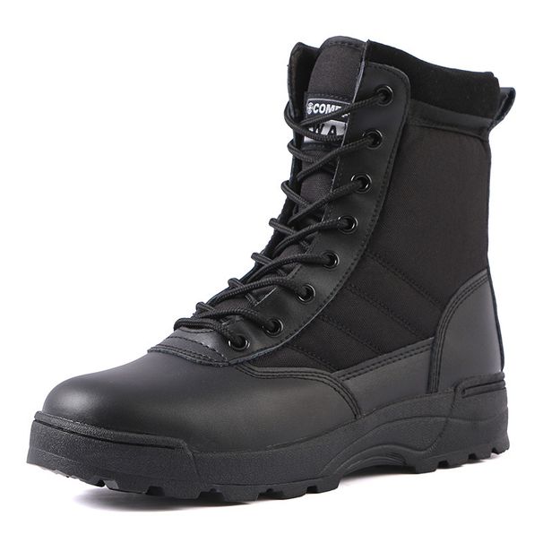 Outdoor Hiking Shoes, High-top Tactical Boots, Men's And Women's Desert Boots, Autumn And Winter Plush_desvips.com
