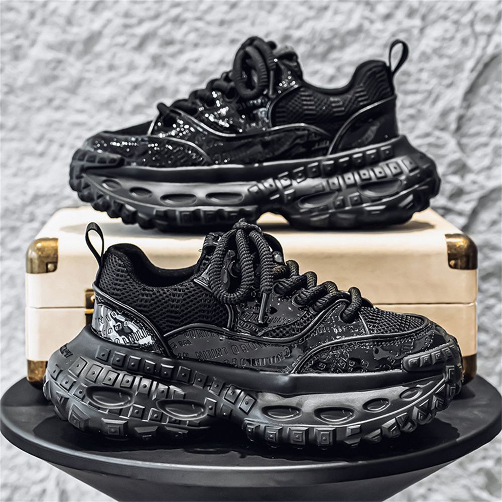 2026 Fashion Sneakers Youth/Men Low Top Lace-Up Breathable Non-Slip Wear-Resistant Running Shoes_desvips.com