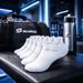 6 Pairs Men Women Running Socks Cushioned Moisture Wicking Anti Blister Ankle Socks_desvips.com
