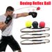 Reflex Speed Punch Ball, Boxing Rubber Ball For Agility & Reaction Training – Includes Sweatband_desvips.com