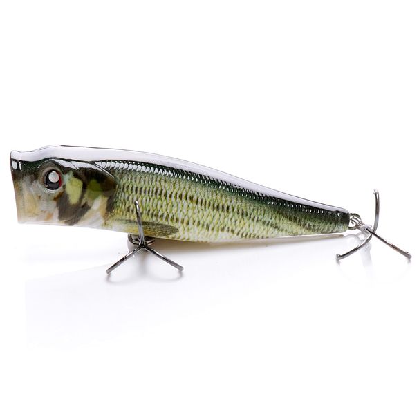 VTAVTA 8.5cm 13.5g Popper Bait Rattlin Crankbaits Fishing Lure Topwater Floating Popper Pesca Wobbler For Pike Fishing Tackle_desvips.com