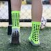 Soccer Socks Gray Thick Towel Bottom Football Socks Football Professional Sports Training Silicone Anti Slip Anti Friction Mid Tube Socks_desvips.com