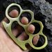 Zinc Alloy Brass Knuckles, Four-Finger Brass Knuckles, 11.5*6.9*1.1 Cm, Suitable For Self-Defense And Professional Fighting_desvips.com