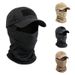 Outdoor Camouflage Baseball Cap Tactical Sun Protection Cycling Face Mask One Piece Fishing Headgear Detachable For Military Enthusiasts_desvips.com