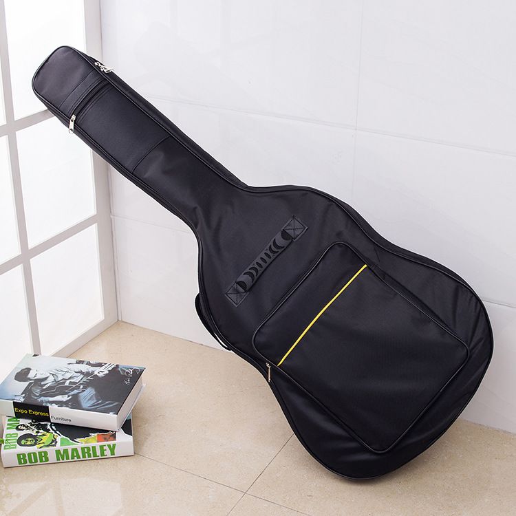Thickened Cotton Backpack Classical 40/41 Inch Folk Backpack Acoustic Guitar Bag Guitar Bag Guitar Accessories_desvips.com