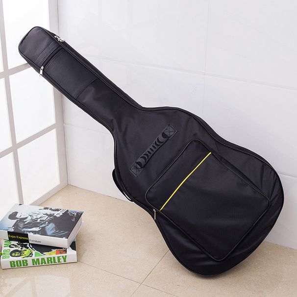 Thickened Cotton Backpack Classical 40/41 Inch Folk Backpack Acoustic Guitar Bag Guitar Bag Guitar Accessories_desvips.com