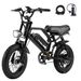 AVDL A13 Full Suspension Electric Bike, 36V 12.8Ah Removable Battery_desvips.com