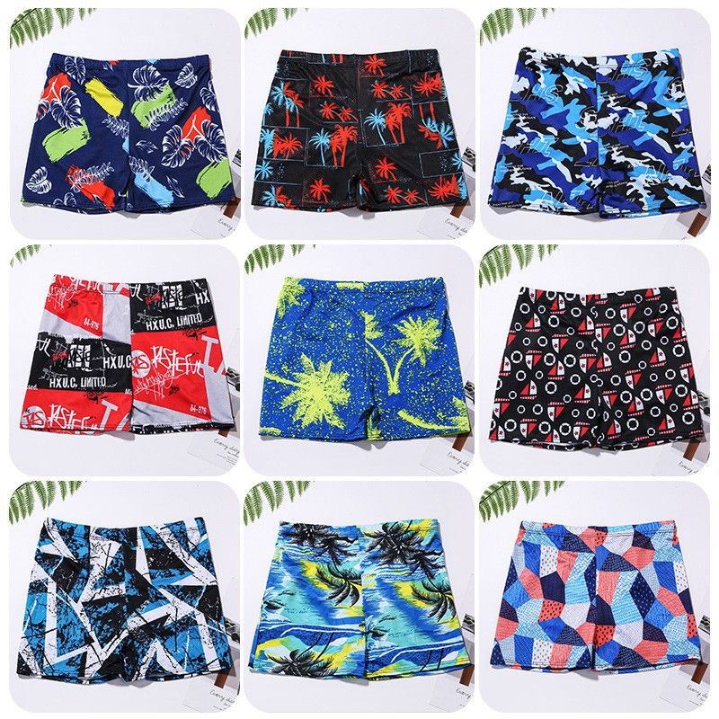 Disposable Adult Low-priced Trunks, Men's Fashionable Wide-waist Youth Boxer Swim Trunks Wholesale_desvips.com