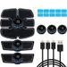 New EMS Trainer 6 Training Device Home Exercise Fat Burning Machine Lazy Fitness Equipment Abdominal Muscle Sticker_desvips.com