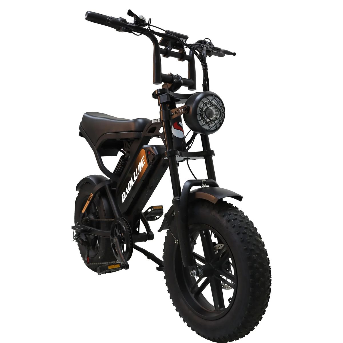 BAOLUJIE F2 Full Suspension Electric Bike, 48V 13Ah Removable Battery, 16"x4.0" Tires_desvips.com