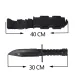 Model Rubber Toy Knife Army Tactical M9 Dagger Fan Collect CS Game Military Training Outdoor Plastic Bayonet Hunting_desvips.com