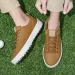 Professional Golf Shoes Men Women Outdoor Leather Sneakers For Male And Female Golfers Black Brown Fashion Soft 241213_desvips.com