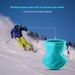 SportLife Soft Neck Warmer Gaiter Solid Color Drawstring Design Fleece Neck Gear For Cycling_desvips.com