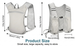 Portable Water Bottle Outdoor Sports , Hiking, Cross-country Cycling Vest Bag, Lightweight Mobile Phone Storage_desvips.com