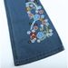 Women's Embroidered Flared Pants Slim Washed Floral Pattern Blue Jeans Casual High-Waisted_desvips.com