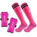 Soccer Shin Guards Straps Soccer Shin Guards Cross Border Foreign Trade Over The Knee Long Football Socks_desvips.com