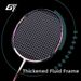 All Carbon Fiber Badminton Racket Set High Elasticity Durable Double Racket For Home Use Family Set Couple Racket_desvips.com