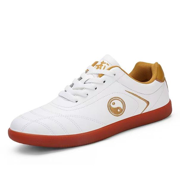 Tai Chi For Men Women Soft Sole Kung Fu Sneakers Black Red Wushu Martial Arts Shoes Outdoor Comfortable_desvips.com