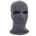 Two Hole Knitted Hat Sports Face Mask Winter Face Mask Warm Hood Men's Skiing Cycling Face Mask_desvips.com