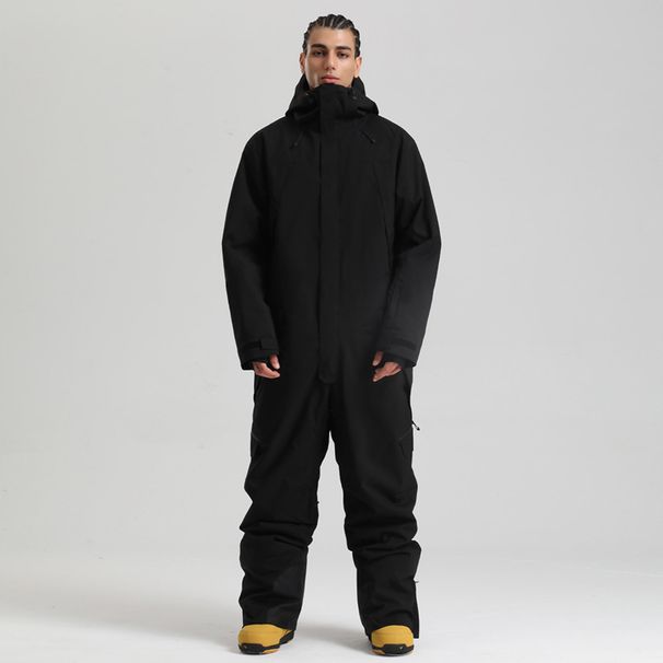 001 Men's Windproof Waterproof Breathable Loose Thickened Warm Snowboard Professional One-piece New Ski Suit For Men_desvips.com