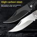 Stainless Steel Mini All-steel Patterned Pocket Outdoor Portable Fruit Package-opening Knife, Folding Knife_desvips.com