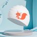 Waterproof Ear-protecting Silicone Swim Cap For Children And Adults, Universal, Cartoon Print, Non-tightening,_desvips.com