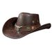 Large Tibetan-style Fedora For Men Women, Spring And Autumn Outdoor Sun Protection Travel Knight Hat, American Western_desvips.com