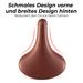 ROCKBROS Bicycle Saddle Comfortable Ergonomic Water-Repellent Road Bike Saddle Brown_desvips.com