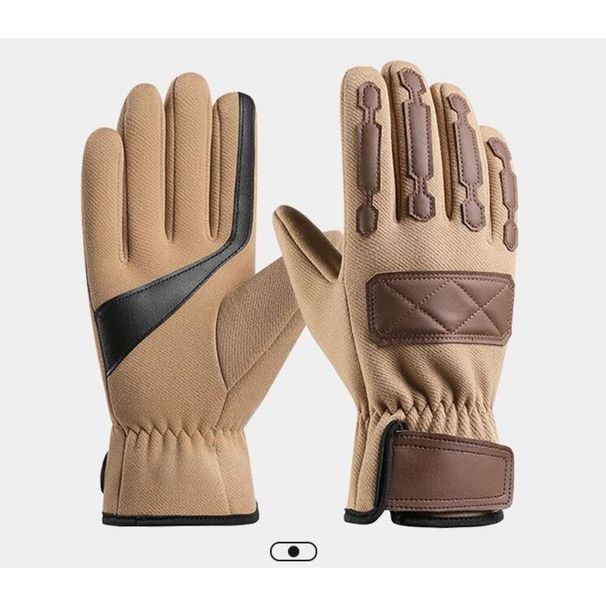 Gloves For Outdoor Hiking And Cycling, Electric Bikes, Windproof And Splash Proof, Thickened And Warm In Autumn And Winter, Anti Slip For Driving_desvips.com