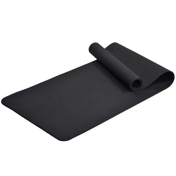 Tpe Non-slip Monochrome Two-color Yoga Mat Thickened Odorless Sports Mat Explosion-proof Beginner Sports Fitness Mat_desvips.com