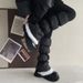 Sumyee Outdoor Warm Anti-Freeze Warmers Y2K Hot Girl Down Cotton Fleece Christmas Snow Thickened Leg Covers For Women_desvips.com