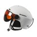 Unisex One-Piece Molded Protective Ski Helmet (with Goggles)_desvips.com
