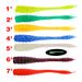 Lure Bait Soft Bait 0.4g/4.5cm Soft Worm Bait Maggot Worm Red Worm Fish Bait 50/bag Fishing Gear Products_desvips.com