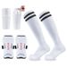 Football Shin Guards Socks Set Football Socks Three Piece Combination Children's Adult Training Football Sports Equipment Protective Gear_desvips.com