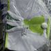 Easter Bunny Ear Handbag Colorful Rabbit Flashing Light Canvas Bag Round Bucket_desvips.com