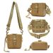 New Miscellaneous Slingshot Marbles Mud Balls Storage Portable Molle Camouflage Tactical Waist Recycling Bag_desvips.com