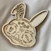 Easter Bunny - Farmhouse Rustic Wooden Decorative Rabbit Tray For Tabletop, Kitchen, Office Decoration_desvips.com