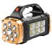 Cross-Border Multifunctional Searchlight Portable Outdoor Lighting COB Solar LED High Brightness Flashlight Handheld_desvips.com