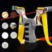 New Stainless Steel Slingshot Set For Adults Outdoor Power Practical Competition Special High Precision Flat Rubber Band_desvips.com