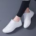 Sport Aerobics White Cheerleading Men Training Competition Gym Nastics Dance Shoes For Women Yoga Sneakers_desvips.com