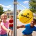 Soft Touch School Quality Tetherball Set Ball & Rope For Kids, Backyard & Playground Fun_desvips.com