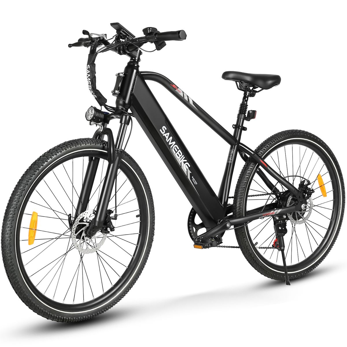 Samebike RS-A01Men 1.0 Mountain Electric Bike 250W 36V15AH Battery 27.5inch_desvips.com