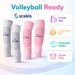 3 Pairs Youth Volleyball Arm Sleeves With Wrist Guard Protection Pads Thumbhole Sports Support Gear_desvips.com