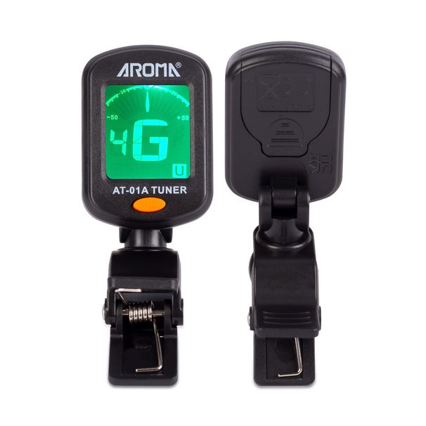 Anoma Acoustic Guitar Ukulele Violin Bass Multifunctional Electronic Tuner_desvips.com
