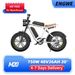 ENGWE M20 20" Fat Tire Off-road Electric Bike 750W Motor 48V 26Ah Dual Battery_desvips.com