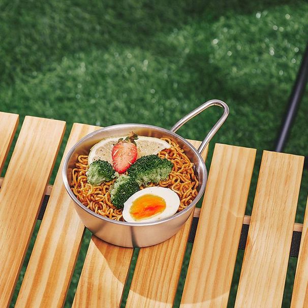 304 Stainless Steel Camping Bowl Set - 4/6 Piece Portable Tableware For Outdoor Cooking (Collapsible & Lightweight Design)_desvips.com